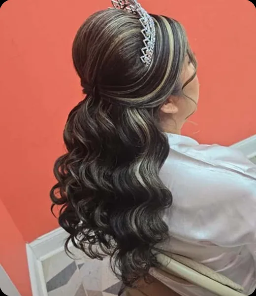 Maquillaje y peinados, trabajo de Diana’s Hair Studio