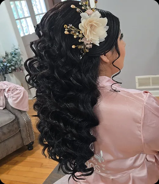 Maquillaje y peinados, trabajo de Diana’s Hair Studio