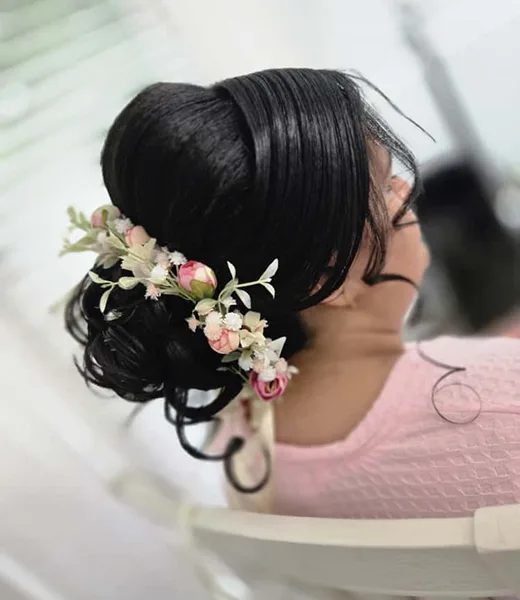 Maquillaje y peinados, trabajo de Diana’s Hair Studio