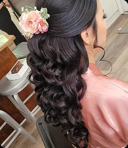 Maquillaje y peinados, trabajo de Diana’s Hair Studio