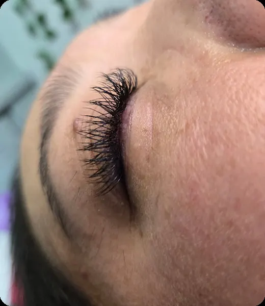 Extensiones de pestañas de volumen